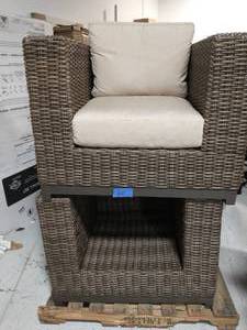 2 PATIO CHAIRS