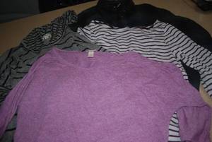 lot 12 image: 20 size large womens shirts...