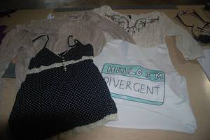 lot 43 image: 30 womens size small shirts....