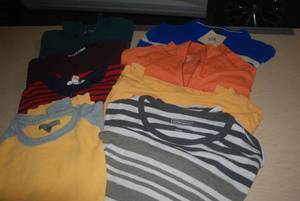 lot 81 image: 8 mens XL pullovers...