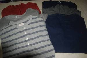 lot 106 image: 6 mens XL shirts...