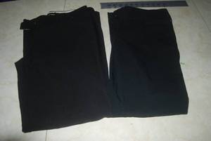 lot 113 image: 2 pair size 8 28L dress pants...