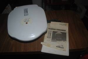 lot 31 image: Gearge Forman Grill...