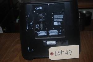 lot 47 image: Bass speaker subwoofer for TV...