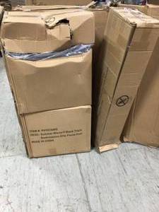 Black Basketweave 15 ft. Round 48 in. D Elite Metal Frame Pool Package with Sand Filter Pump by Summer Waves Customer Returns See Pictures