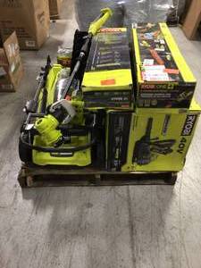 Lot of Mixed and Assorted Lawn Care Items Various Models Sizes and Conditions Customer Returns See Pictures