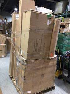 Pallet with assorted Furniture some missing parts see pictures