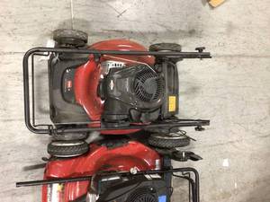 Lot of 2 Assorted Toro Push Lawn Mower Customer Returns See Pictures