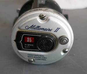 lot 58 image: Daiwa Millionaire II 500M Baitcast Fish Reel Centrifugal Anti-Backlash