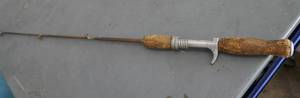 lot 59 image: All BRASS Extending Fishing Rod with Champion handle