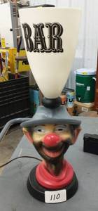 lot 110 image: Cute Bar Light 18 tall - works