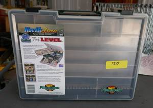 lot 120 image: New Flambeau Tri-Level tackle box