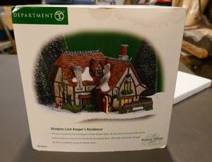 lot 148 image: Dept 56 Abington Lock Keepers Residence