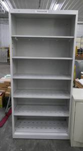 lot 247 image: Tall 6 shelf file cabinet