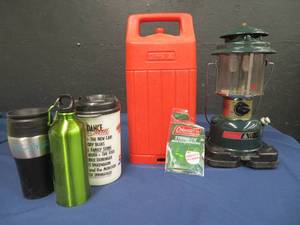 lot 23 image: COLEMAN CLX  FUEL LANTERN IN CASE