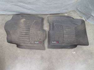lot 65 image: WEATHER TECH FLOOR MATTS