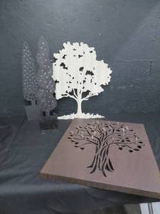 lot 80 image: TREES ART DECOR LOT