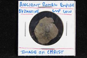 lot 32 image: Ancient Cup Coin - Potential Byzantine Era