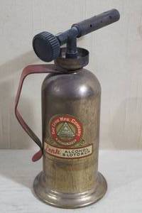 lot 60 image: Antique Lenk MFG Alcohol Blotorch