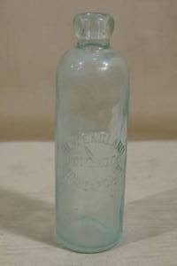 lot 66 image: Antique New England Bottling Co - Minneapolis Glass Bottle