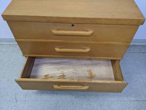 lot 903 image: Cedar LinedBacked Chest with Single Drawer