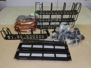 lot 921 image: Computing Equipment Lot Cables (Optical Audio, Honeywell HDMI), RacksPanels, Antennae