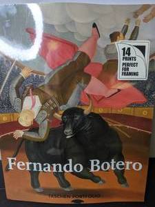 lot 974 image: Fernando Botero, Taschen Portfolio 14-print Art Book