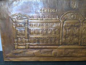 lot 962 image: Brilliant Copper Relief Art of Schloss Zweibrucken