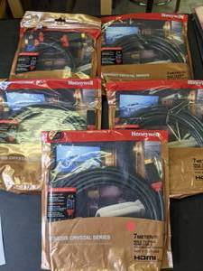 lot 894 image: Lot of (5) Male to Male HDMI Cables (12M and 7M)
