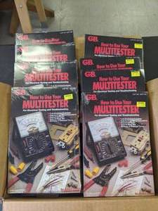 lot 881 image: How to Use Your Multitester - Box of Instructional Books