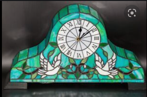 lot 882 image: Fancy Victorian Style Clock