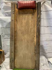 lot 10 image: Antique Automotive Creeper 36� Tall�