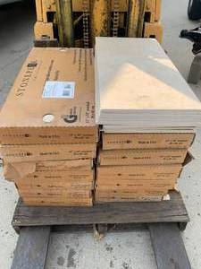 lot 13 image: Seven Boxes 12� X 24� Tile (8 Tiles Per Box)�