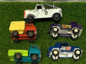 lot 34 image: Lot of 5 Antique Marx &�Tootsietoy�Vehicles�