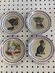 lot 55 image: Lot of 4 Limited Edition B&O Railroad 5��Plates� (These Sell $45 Each Online)�