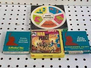 lot 75 image: Lot of 4 Vintage 8mm Movies�