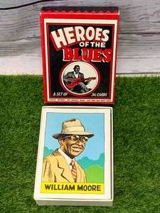 lot 80 image: R. Crumb Hero�Of�The�Blue 36 Card Set (Sold $25 on Ebay)�