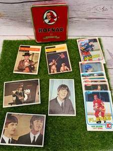 lot 81 image: Vintage Trading Cards (Beatles, Hockey, misc.)