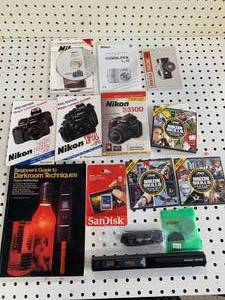 lot 84 image: Vupoint�Magic Wand, Memory Card, Camera Books�