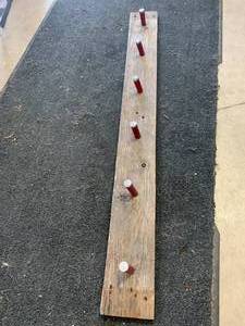 lot 92 image: Shotgun Shell Coat�Hook 48� Long�