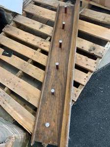 lot 93 image: Shotgun Shell Coat Hook 54� Long�