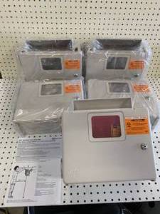 lot 94 image: Lot of 5 New Medline Wall Mount 5 Quart Sharps Containers (These Sell $29.95 Each on Ebay)�