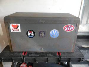 lot 69 image: VINTAGE OWATONNA TOOL CO. TOOL 7 TRAY CHEST MINNESOTA - AWESOME PIECE - APPROX 26L 15H 13D - SEE PICTURES