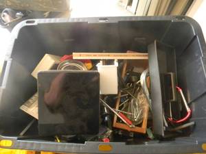 lot 78 image: LARGE TOTE FULL OF MISCELLANEOUS SHOP, GARAGE & MORE - SEE PICTURES