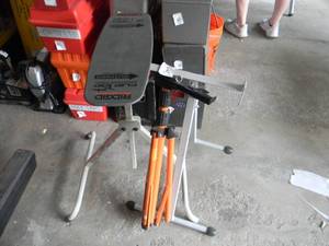 lot 107 image: RIGID & 2 OTHER CUTTING STANDS - SEE PICTURES