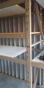lot 121 image: XTREME GARAGE METAL SHOP RACKING (6 SETS) PERFECT FOR THE SHOP OR GARAGE - NICE CONDITION WITH ALL SHELVING - READY TO GO - SEE PICTURES