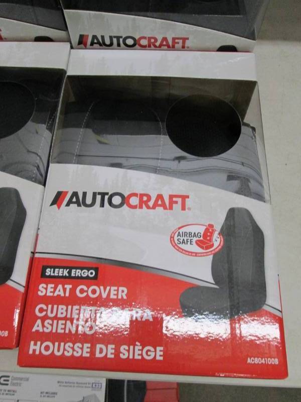 autocraft sleek ergo seat cover lot...