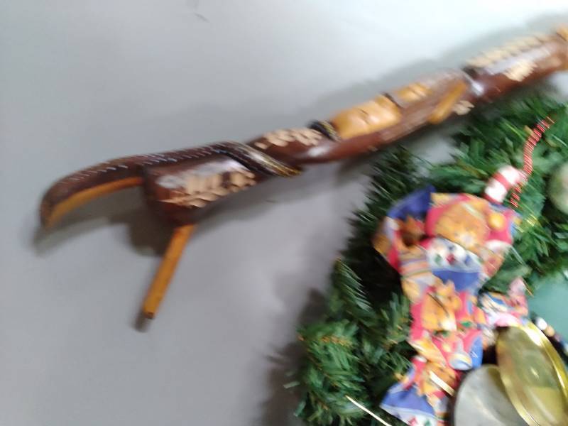 Variety of home decor pieces. An or...