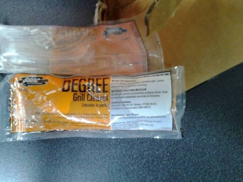 Open Case of SSDC Degree Grill Clea...