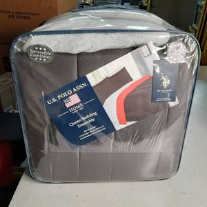 U.S. Polo Assn. Queen Bedding Ensem...